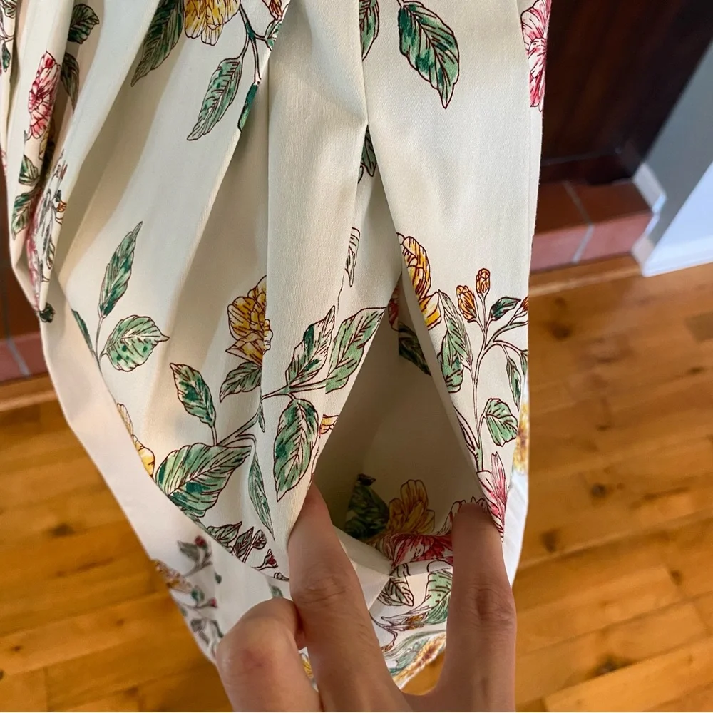 NWT Anthropologie Gal Meets Glam Teresa Floral Wrap Dress - Picture 5 of 12